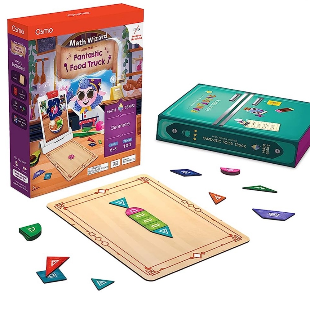 Osmo-Math Wizard and the Fantastic Food Truck Co. game for iPad or Fire tablet